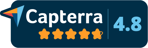 Capterra Rating - 4.8